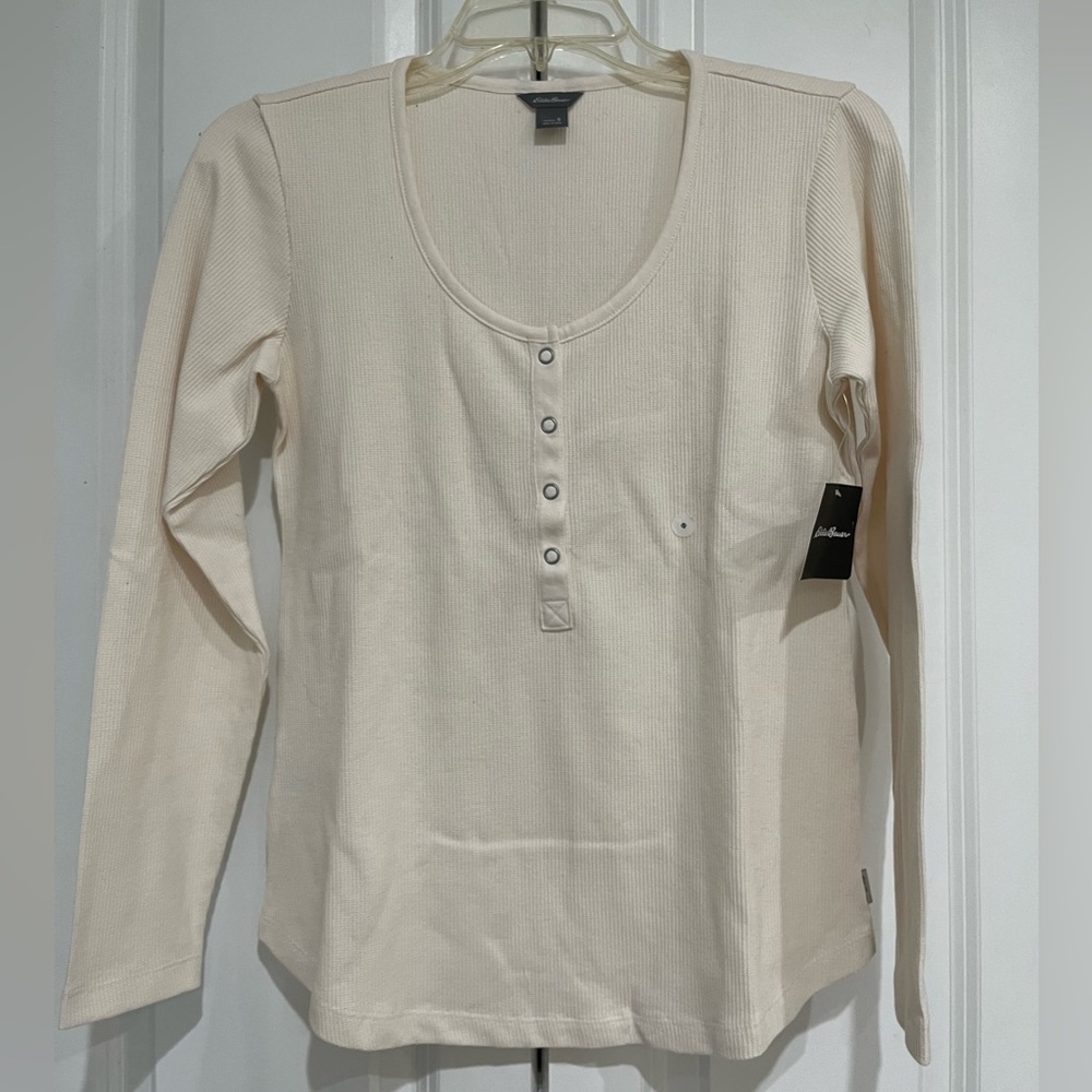 Button Up Waffle Tee